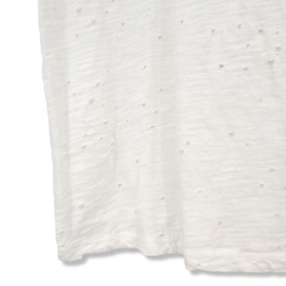 Modish Rebel Women's Easy Tiger Distressed Hole Burnout T-Shirt Size Small - Picture 2 of 12